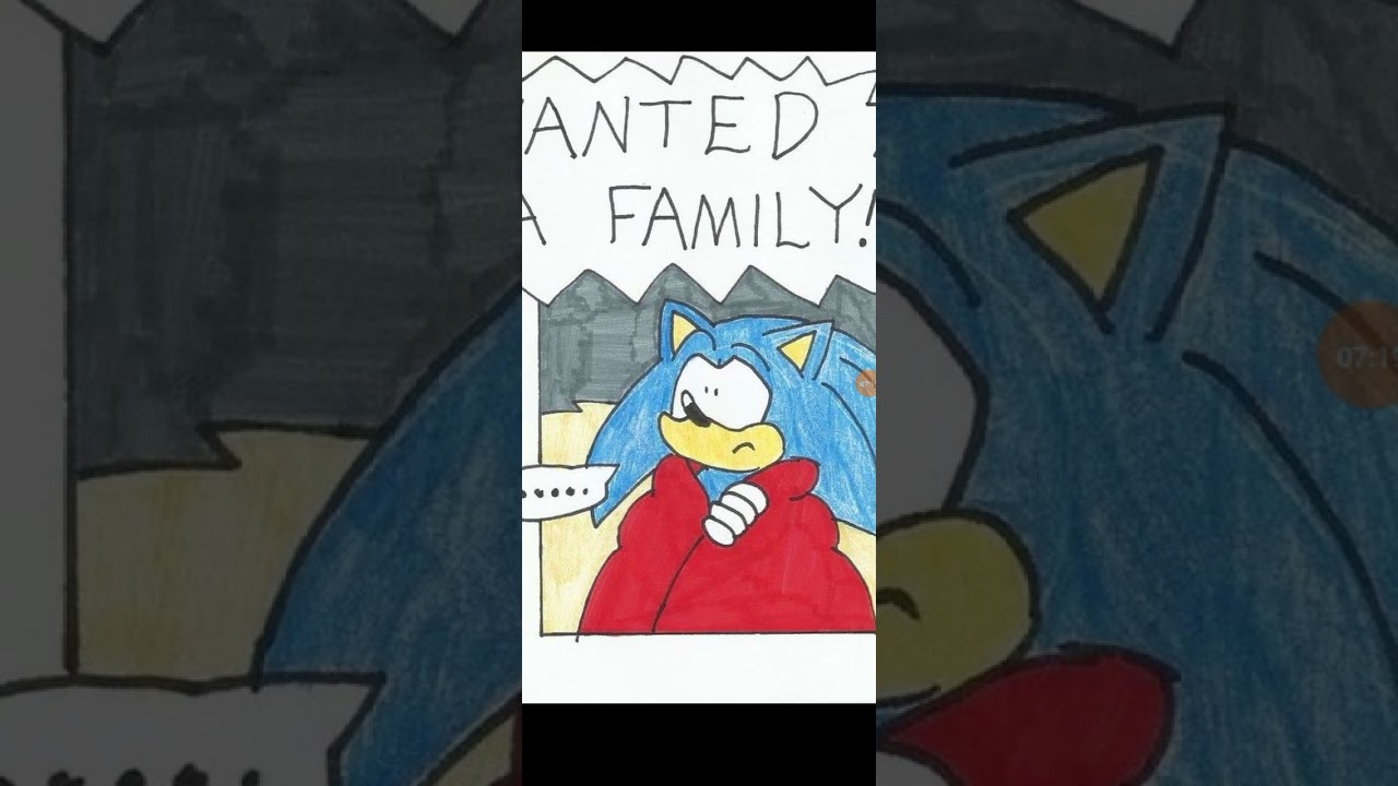 Sonic the red riding hood sonadow shadow lobo comic shadonic casa tails grandma