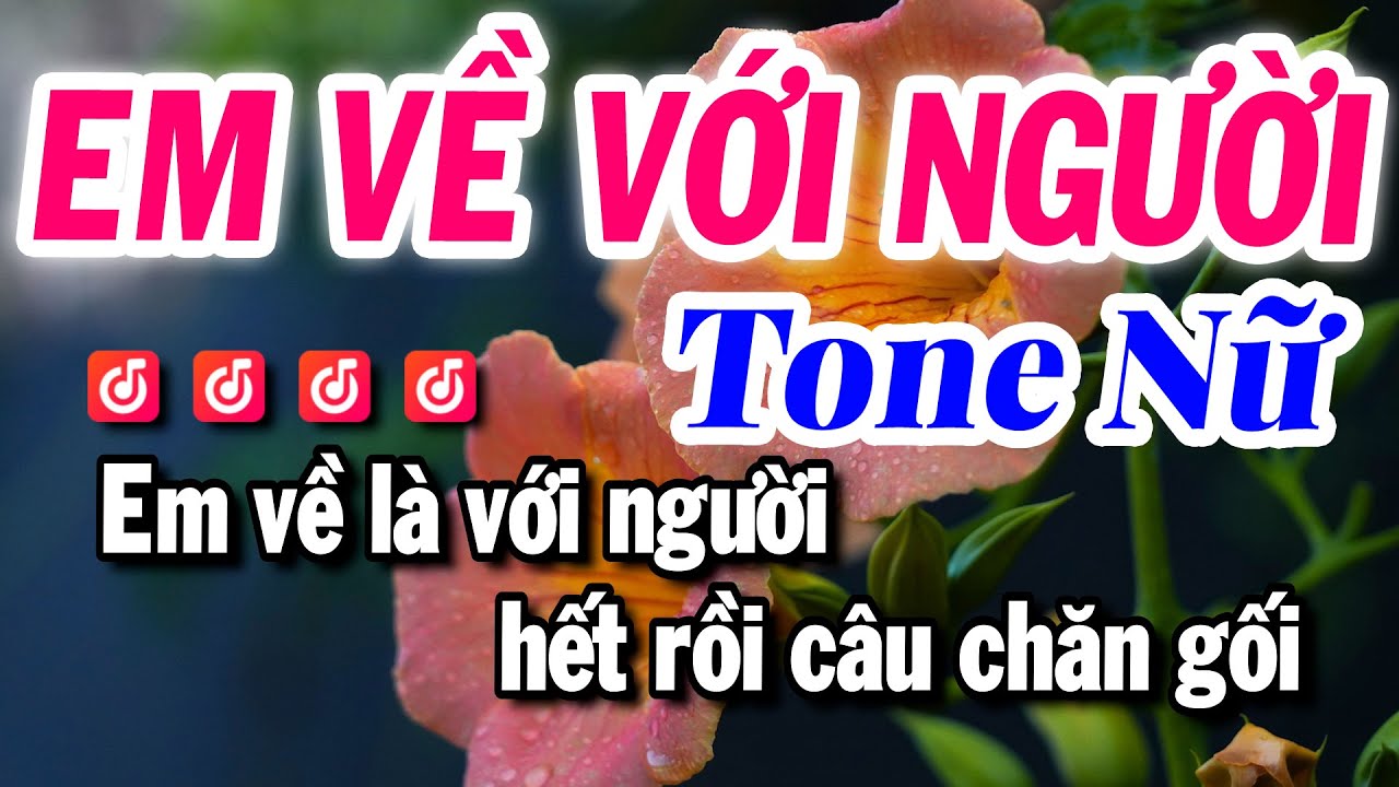 Karaoke Em Về Với Người Tone Nữ Rumba Beat Mới 2024 - Beat Tuyết Nhi