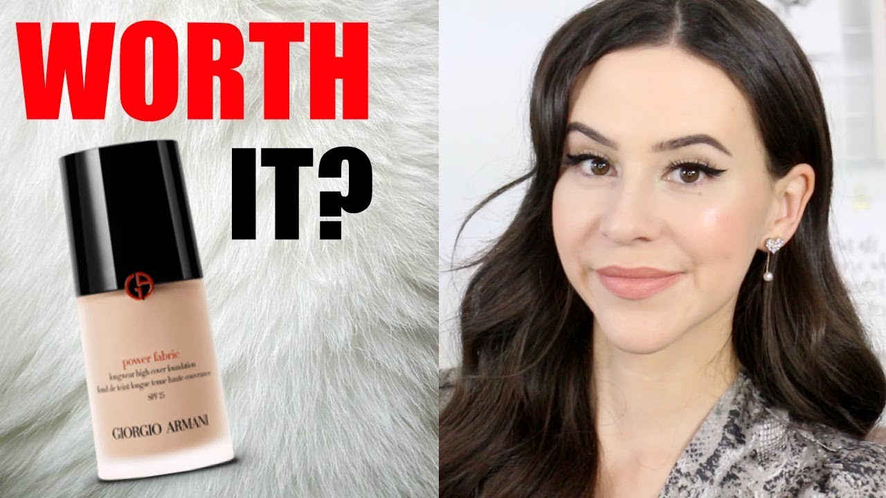 Giorgio Armani Power Fabric Foundation Review || Best Selling Sephora Foundation Series