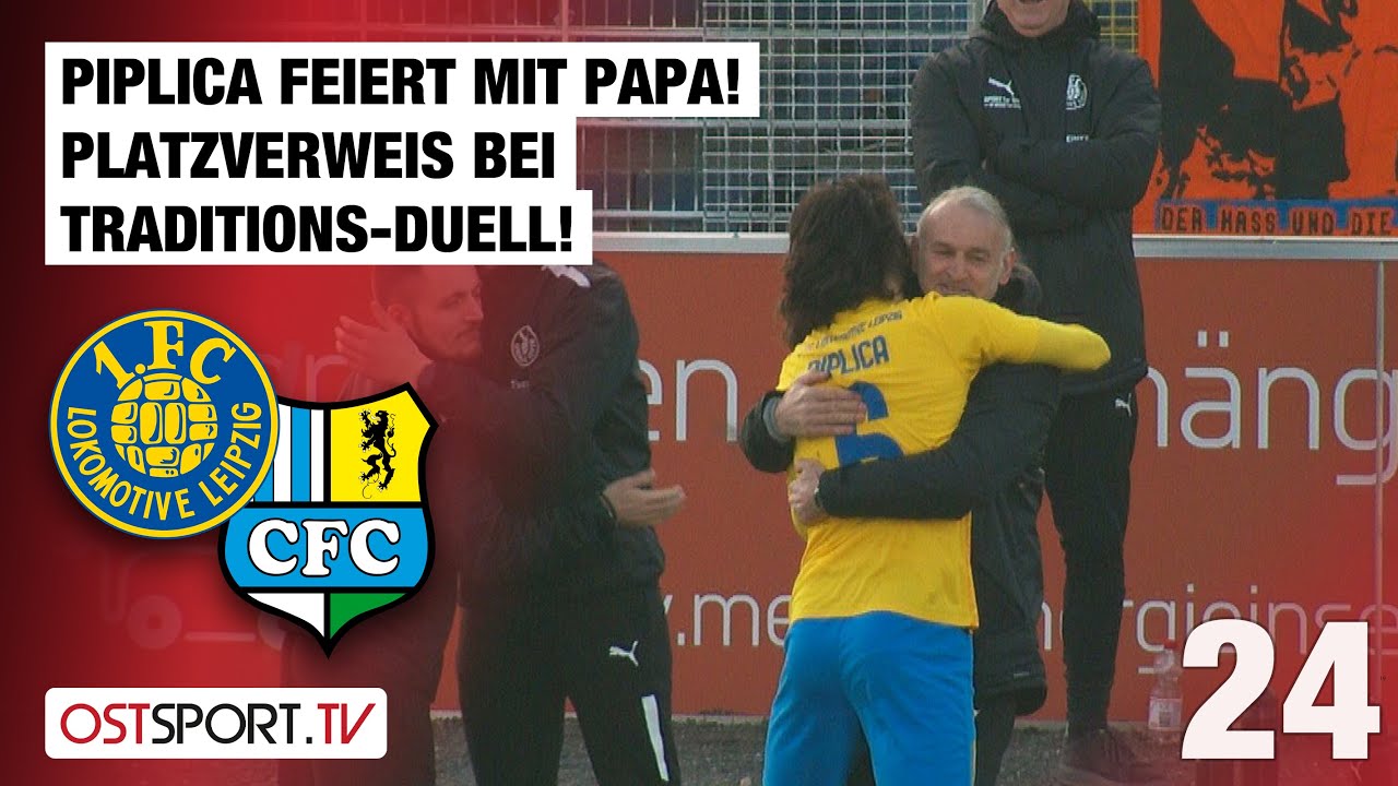 Piplica jubelt mit Papa! Platzverweis bei Traditionsduell: Lok - Chemnitz | Regionalliga Nordost