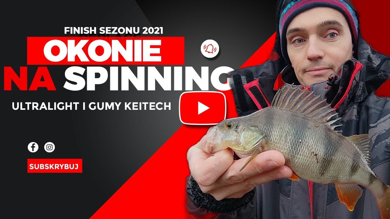 Okonie na Spinning. Małe gumy Keitech