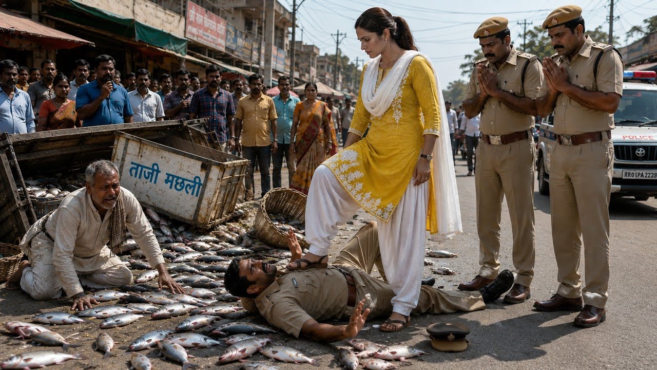 इंस्पेक्टर ने आम लड़की समझ कर DM मैडम को थप्पड़ मार दिया..फिर इंस्पेक्टर के साथ जो हुआ 😱