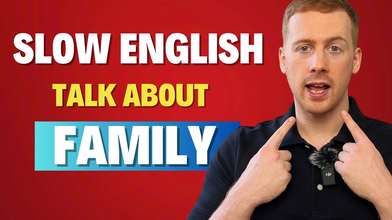 👨‍👩‍👦 How To Talk About Family – Slow English With Brian (Level A2-B1) 💖