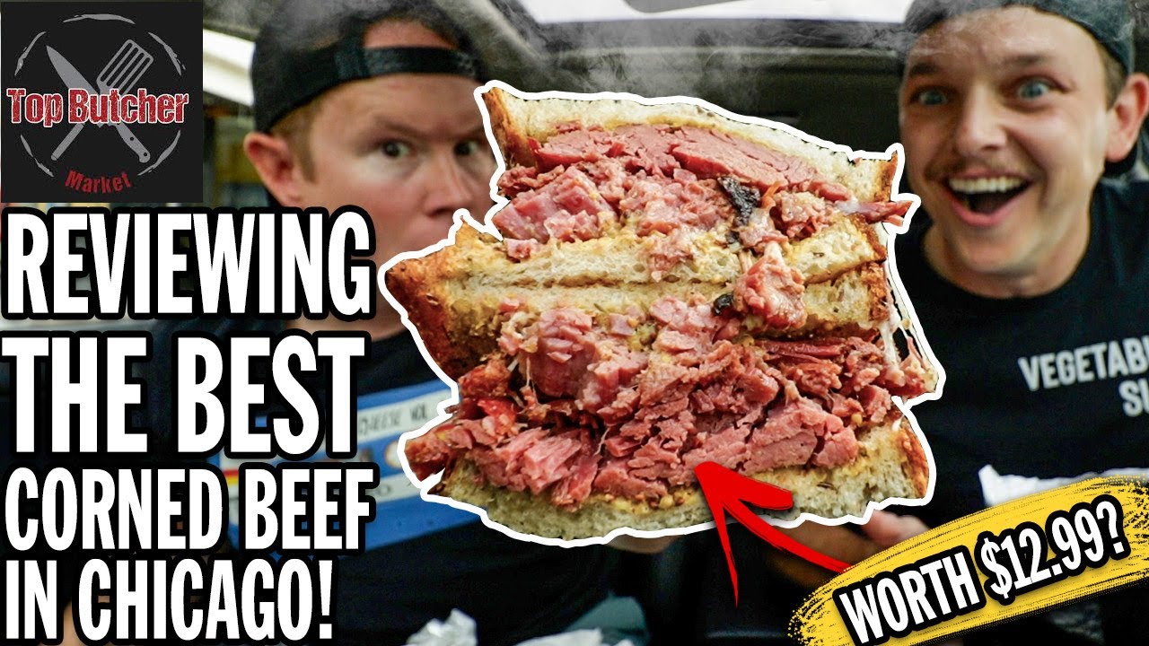 Этот сэндвич с солониной за 12,99 долларов — ЛУЧШИЙ в Чикаго! | Top Butcher Market