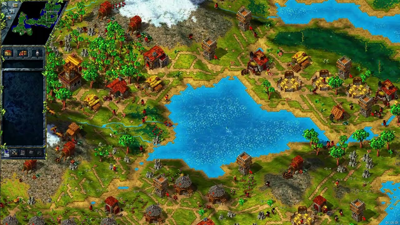 Let's play the settlers 3 romeinen 8.3