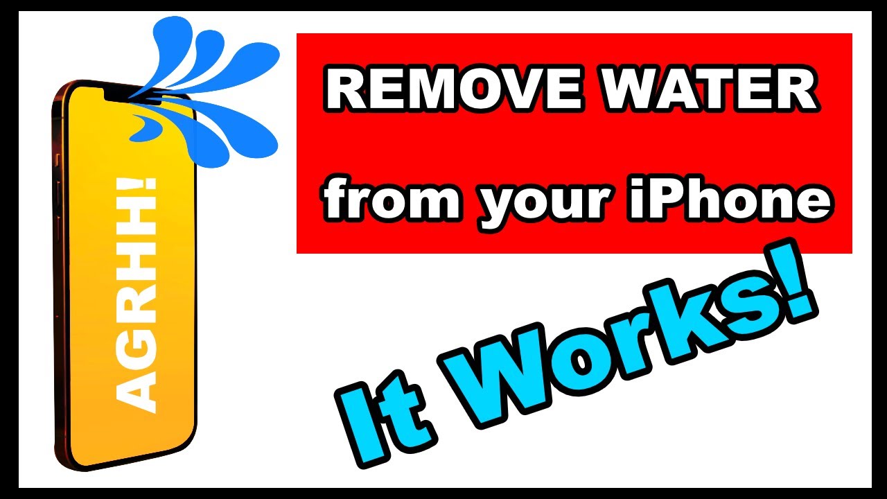 Sound To Remove Water From iPhone Speaker 💦👍🙂 GUARANTEED