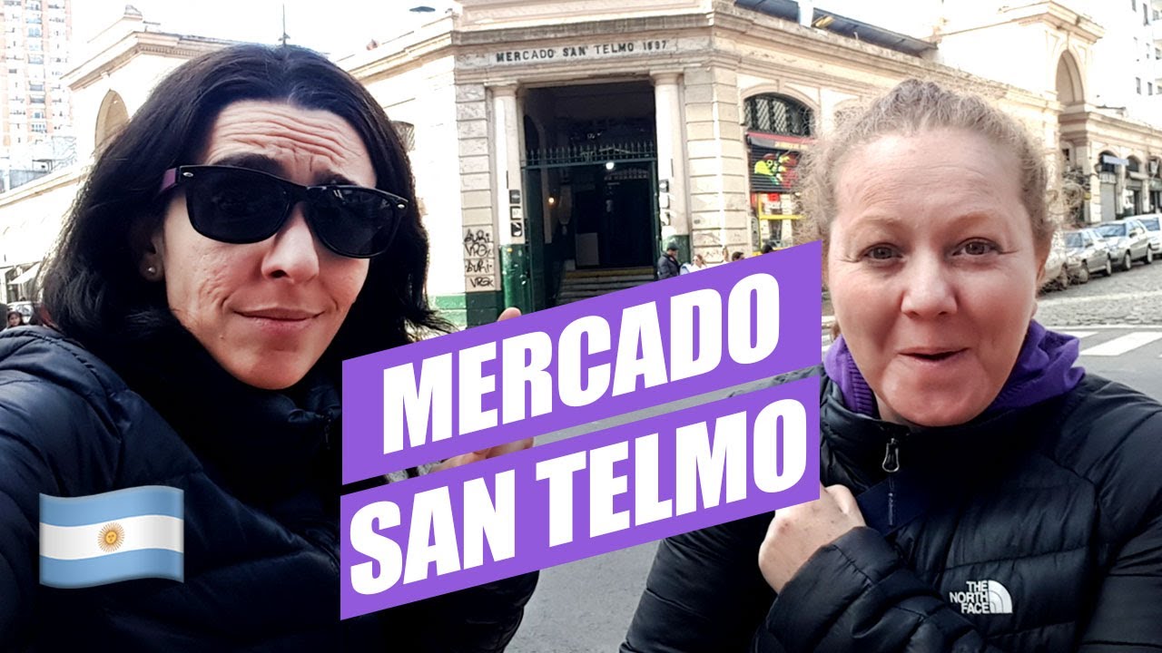 MERCADO de SAN TELMO Buenos Aires | DOMINGO comiendo el MEJOR SANDWICH de lomo