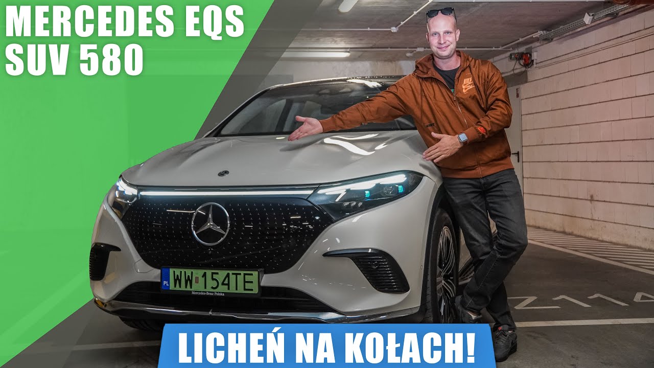 Mercedes EQS SUV 580 4Matic 544 KM 2023. LICHEŃ na Kołach!