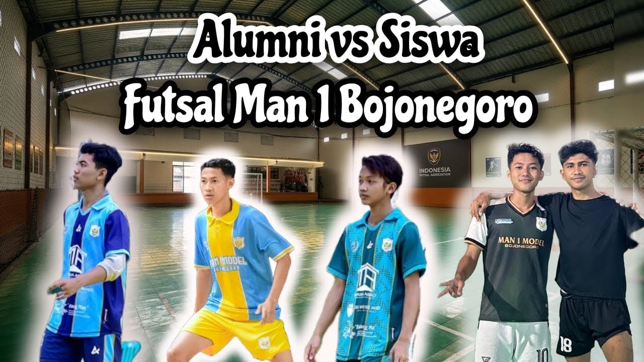 AKU MAIN FUTSAL BARENG TEMEN2 ALUMNI SEKOLAH LAMAKU!!