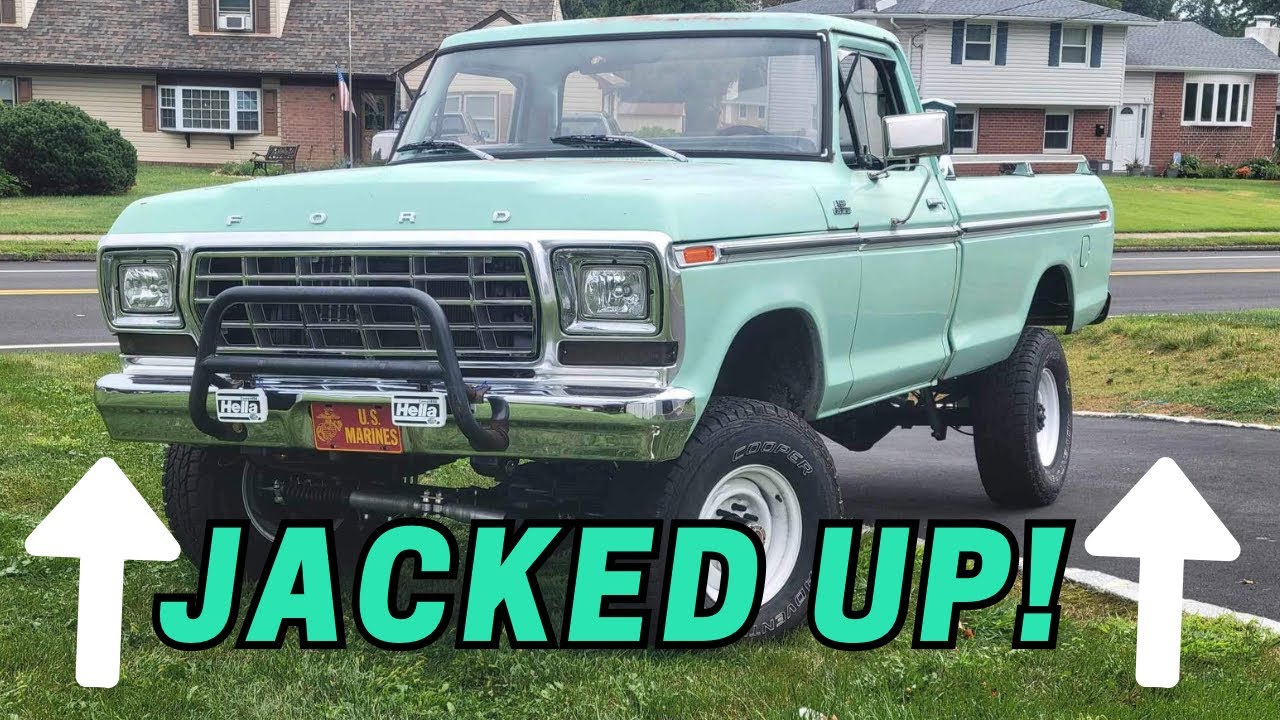 Комплект подъема Ford F-250 Rough Country 1979 года: стоило ли оно того?