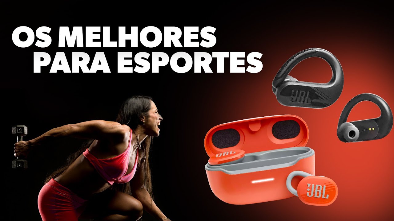 MELHORES FONES para Academia e Esportes, Treinar, Malhar