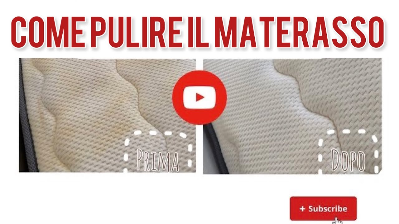 Come pulire il materasso