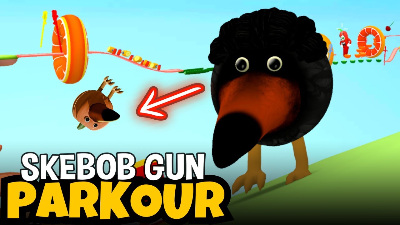 NEW SKEBOB GUN UPDATE MADE PARKOUR MUCH EASIER!