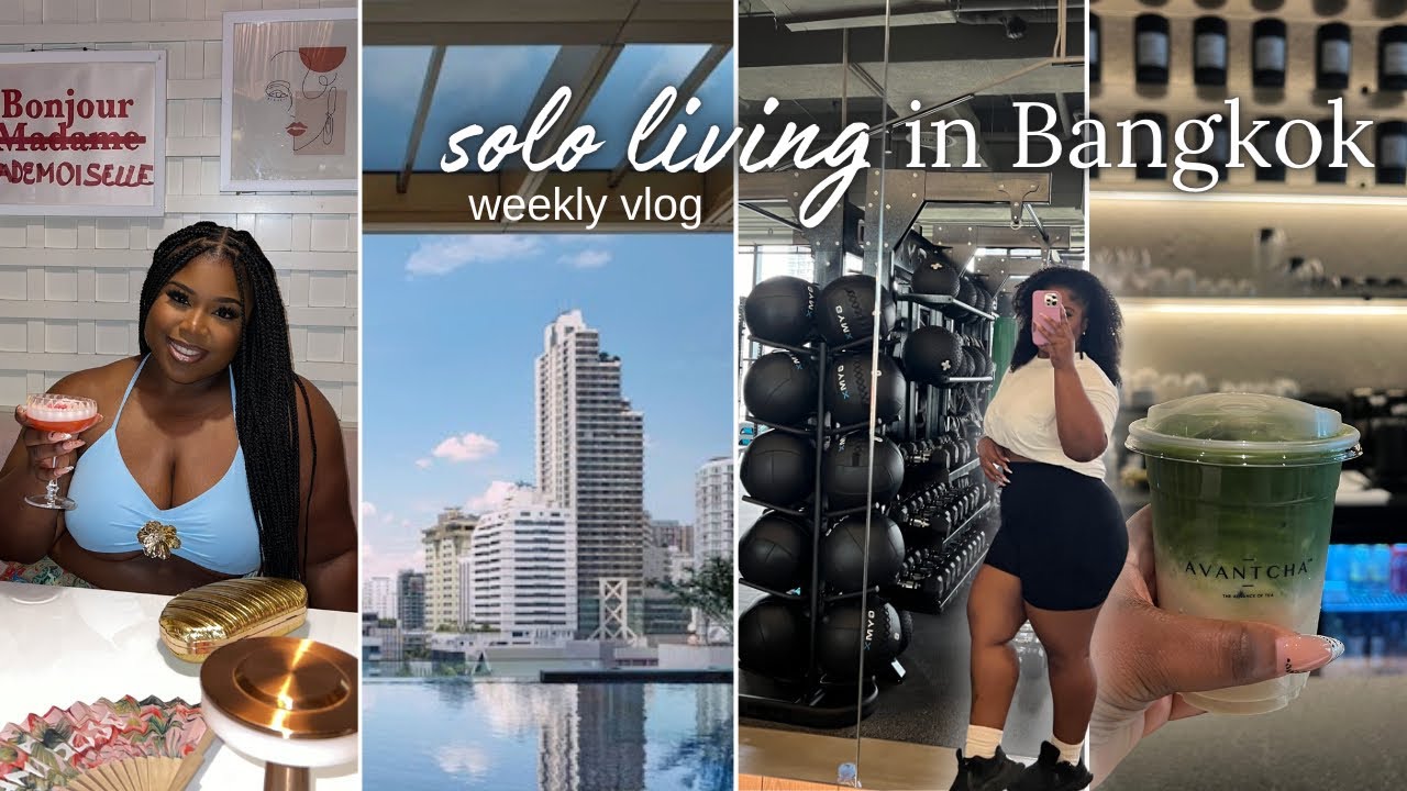Solo Living in Bangkok | moving again.. date night, fitness classes, home shopping & more ✨