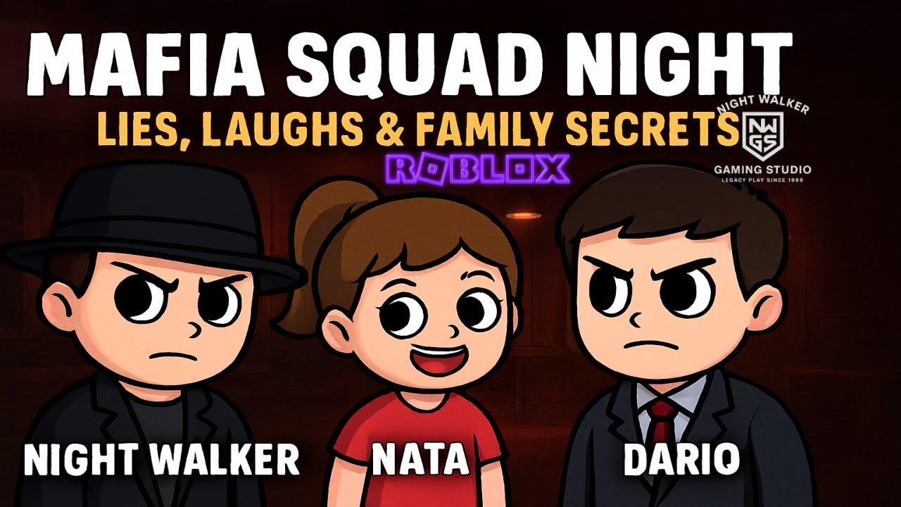 🎭🔪 Mafia Squad Night 🌙✨ | Lies, Laughs & Secrets 🎭 #letsplay #roblox