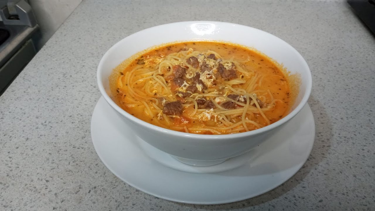 SOPA A LA MINUTA - Fácil y rápida