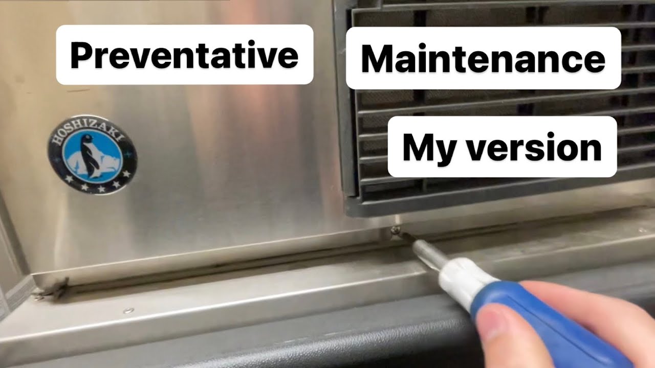 Hoshizaki ice machine cleaning - my version