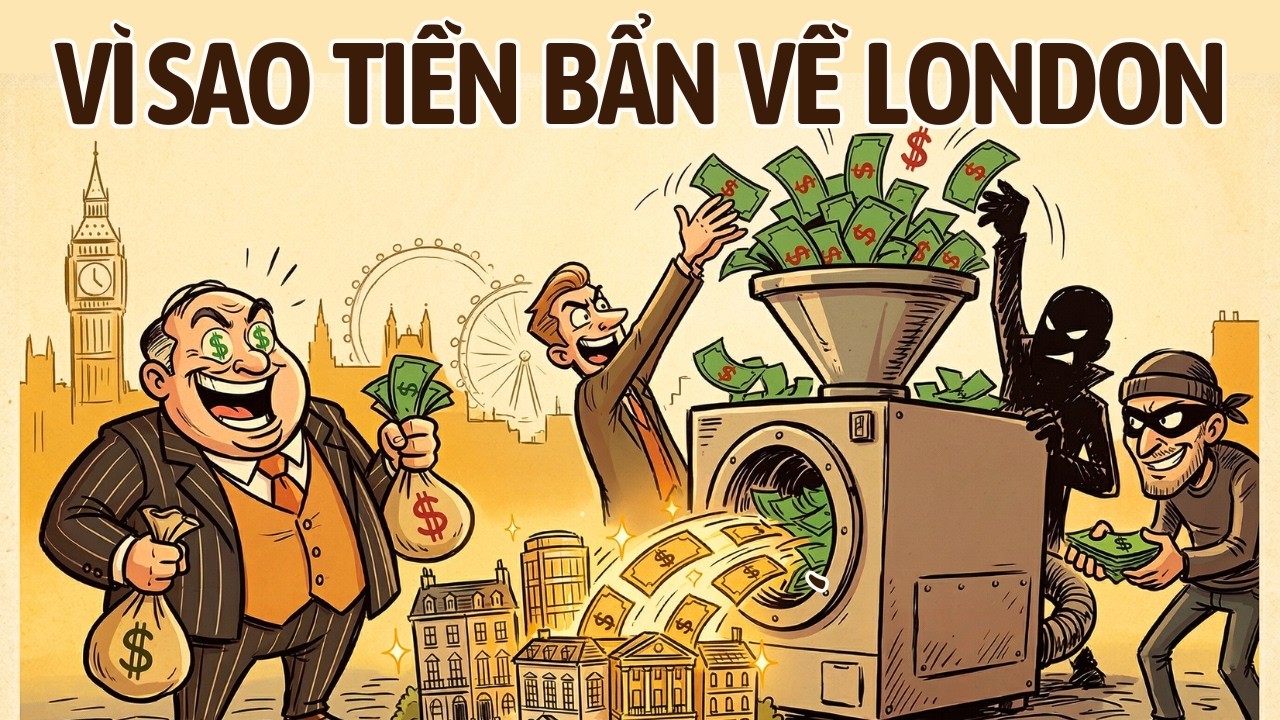 Vì Sao Tiền Bẩn Khắp Thế Giới Đổ Về London?