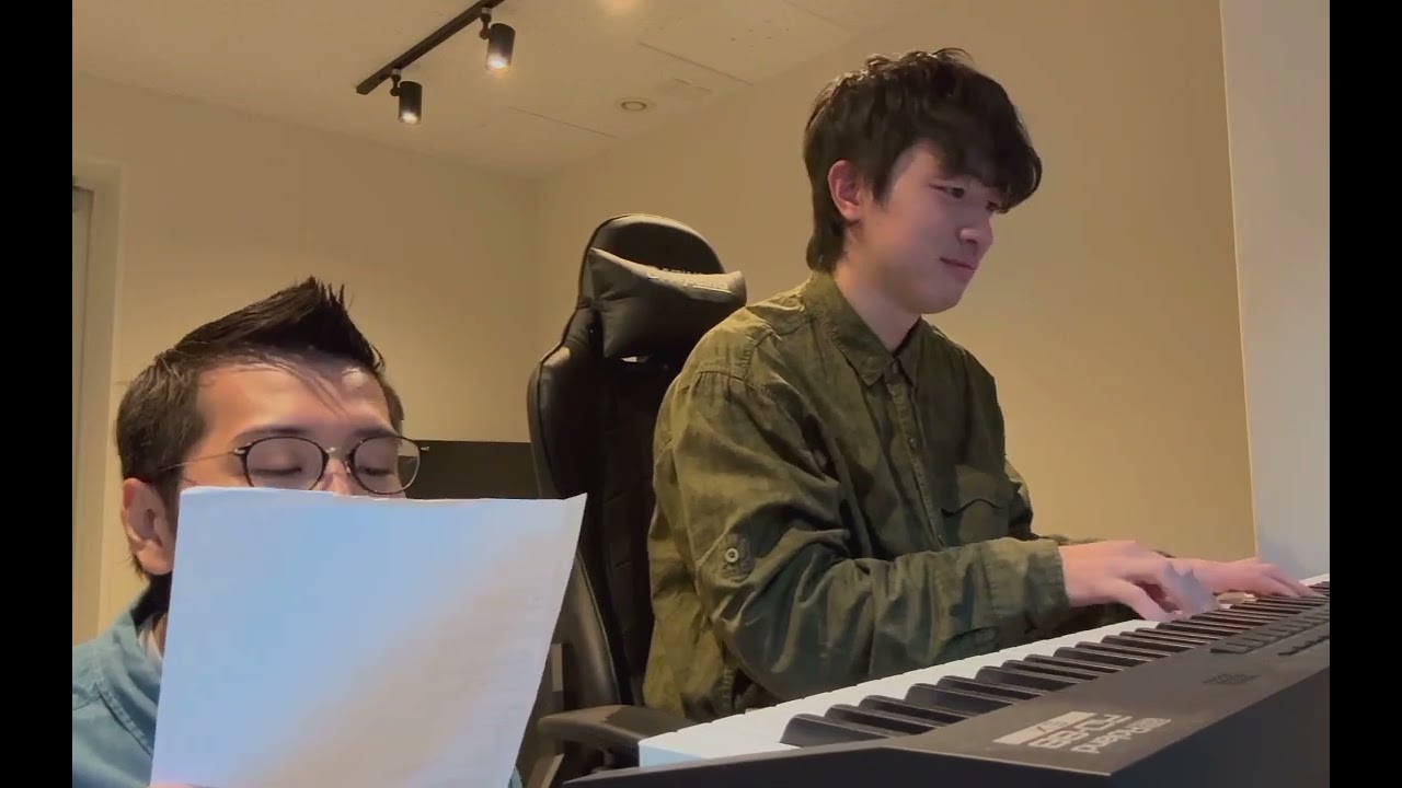 楢原さん「Soda」練習中