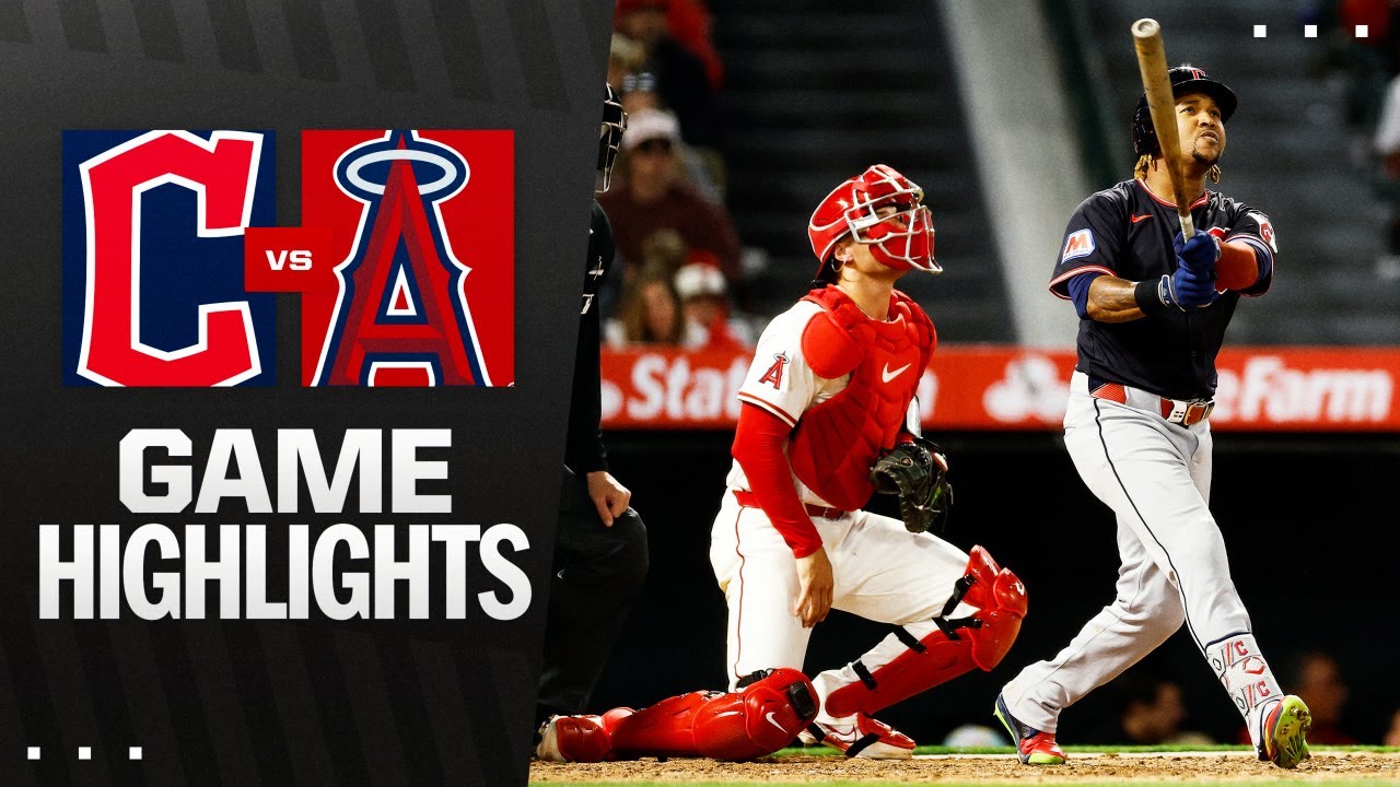 Guardians vs. Angels Game Highlights (4/4/25) | MLB Highlights