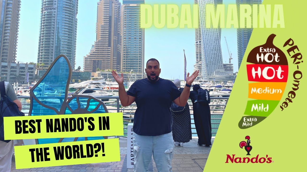 WE TRY NANDO'S IN DUBAI! | *SECRET TRICK UP THEIR SLEEVES!*
