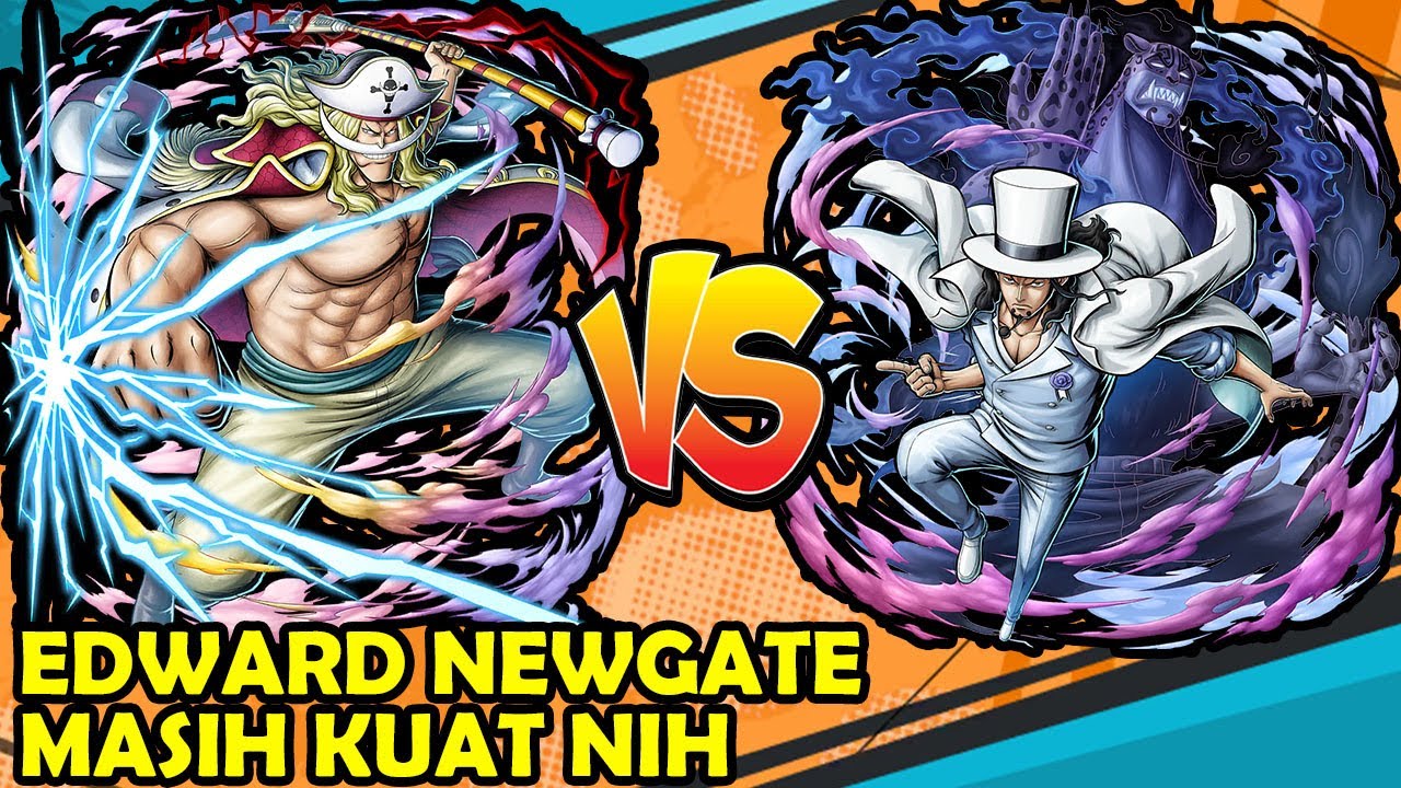 Gameplay Edward Newgate Vs Awaken Rob Lucci | One Piece Bounty Rush