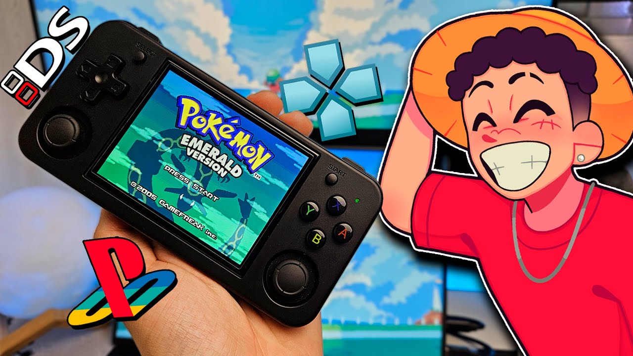 Comprei um console portátil BOM e BARATO! (Anbernic RG35XX H)