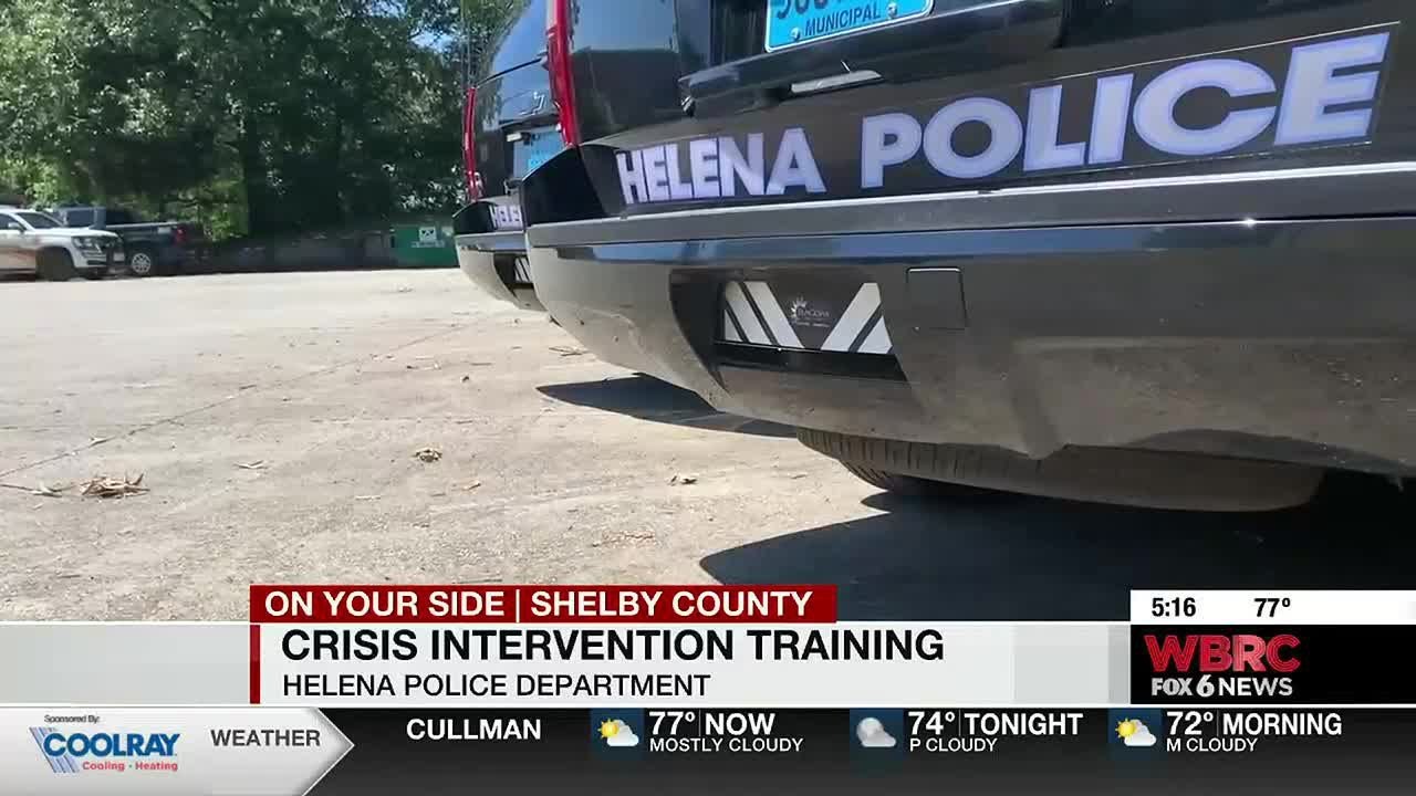 Crisis intervention training at the Helena Police Department