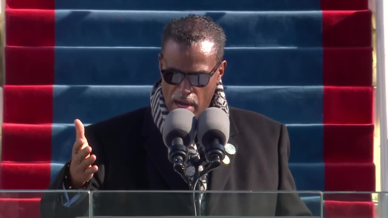 Rev. Silvester Beaman delivers Benediction at Biden inauguration