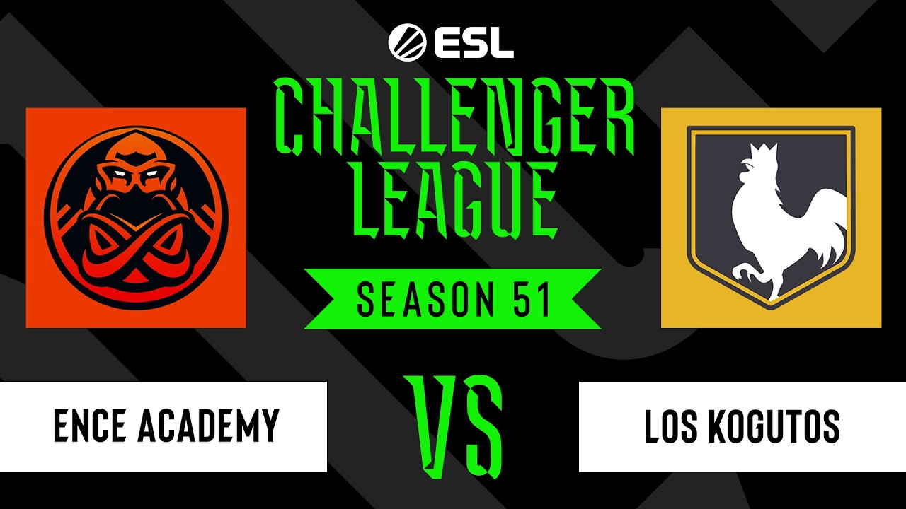 ENCE Academy VS los kogutos - ESL Challenger League - Season 51 EU