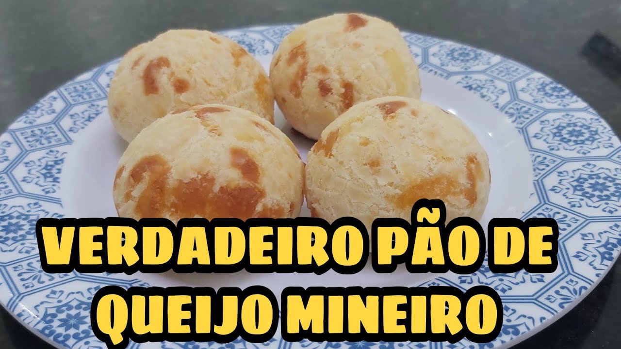 RECEITA FÁCIL DE PÃO DE QUEIJO DE MINAS CROCANTE E DELICIOSO