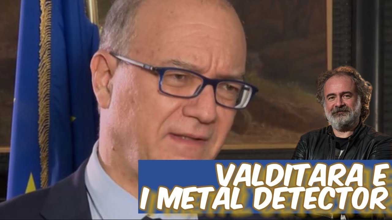 Valditara e i metal detector!