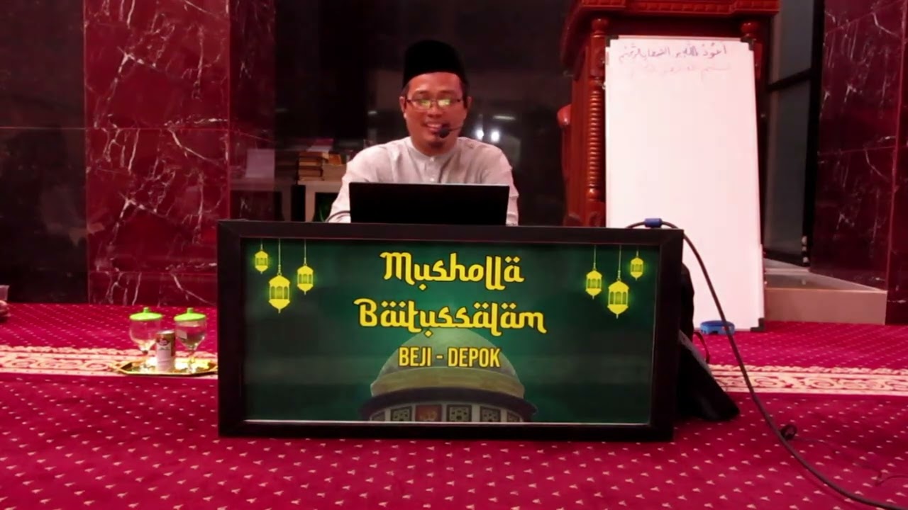 Kelas Tahsin Musholla Baitussalam Pertemuan ke-8, Senin 30 Januari 2023 - 8 Rajab 1444H