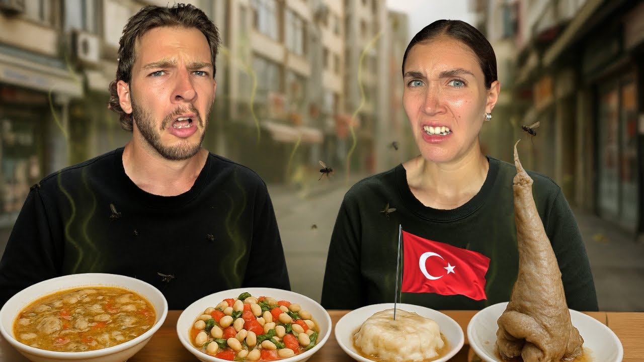 On mange les plats les plus &Eacute;TRANGES de Turquie (on a failli vomir)
