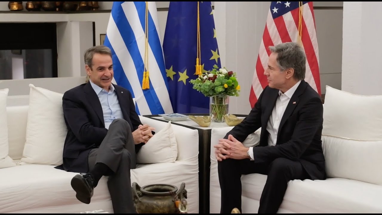 Statements by Prime Minister Kyriakos Mitsotakis and US Secretary of State Antony Blinken