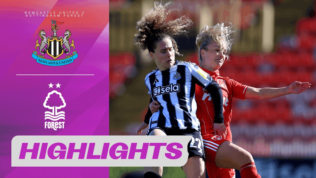 Nobbs Saves Magpies in Stoppage Time! | Newcastle v Nottingham Forest | Barclays WSL 2 25/26