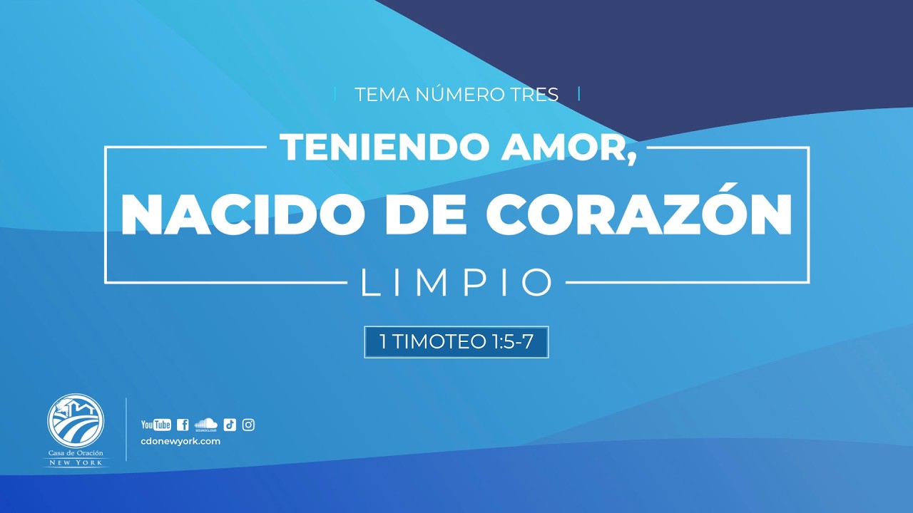 Tema | Teniendo Amor, Nacido De Corazón Limpio