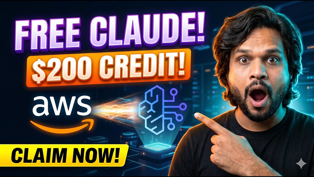 ALL Claude Models FREE 😱 | Opus 4.7 + Sonnet 4.6 + AWS $200 Credit (Full Setup)