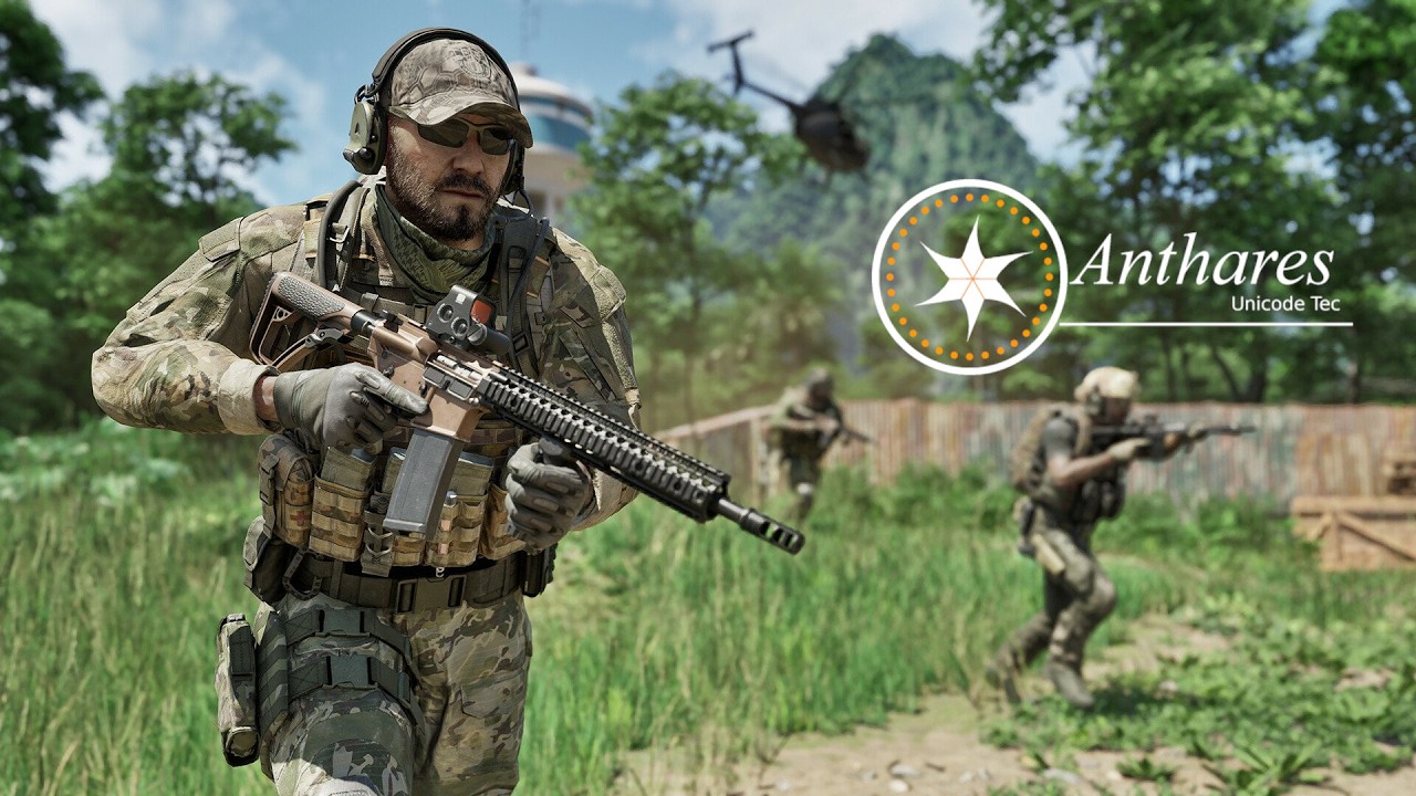 Gray Zone Warfare no Linux NO COMENTARY Instalação, Configuração e Gameplay-Funciona? | Anthares OS