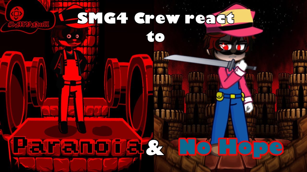 SMG4 Crew react to Devil Mario and Mr. V’s week (Mario’s madness v2) full part