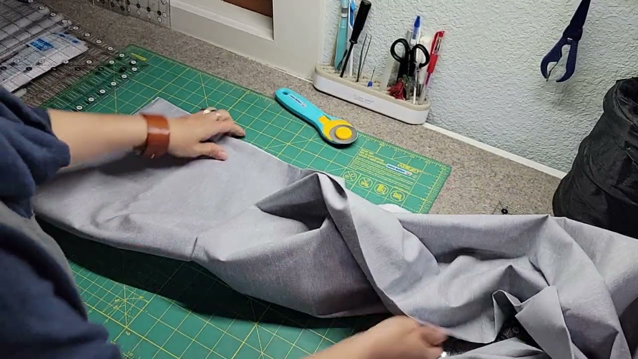 OESD Tiling Scene - Winter Visitor by Dona Gelsinger. How I Prep and stitch on a Multineedle