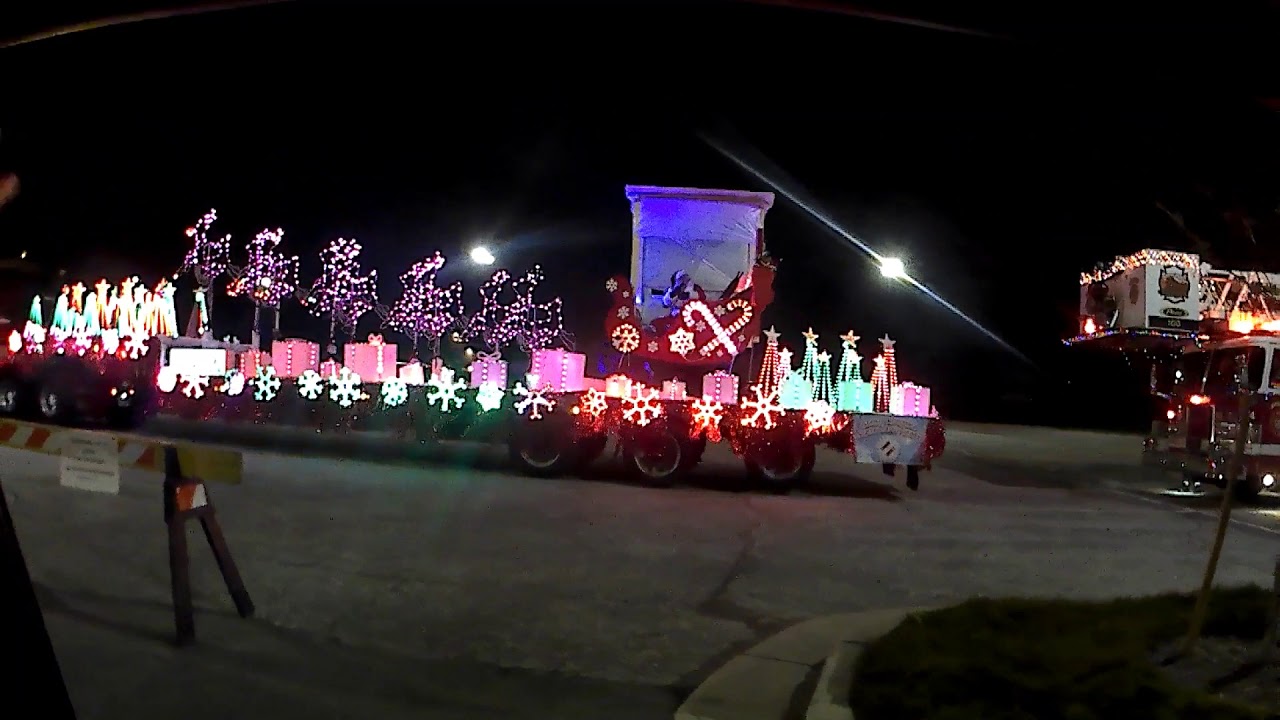 Sarnia, Ontario drive by Christmas Parade ~ 2020