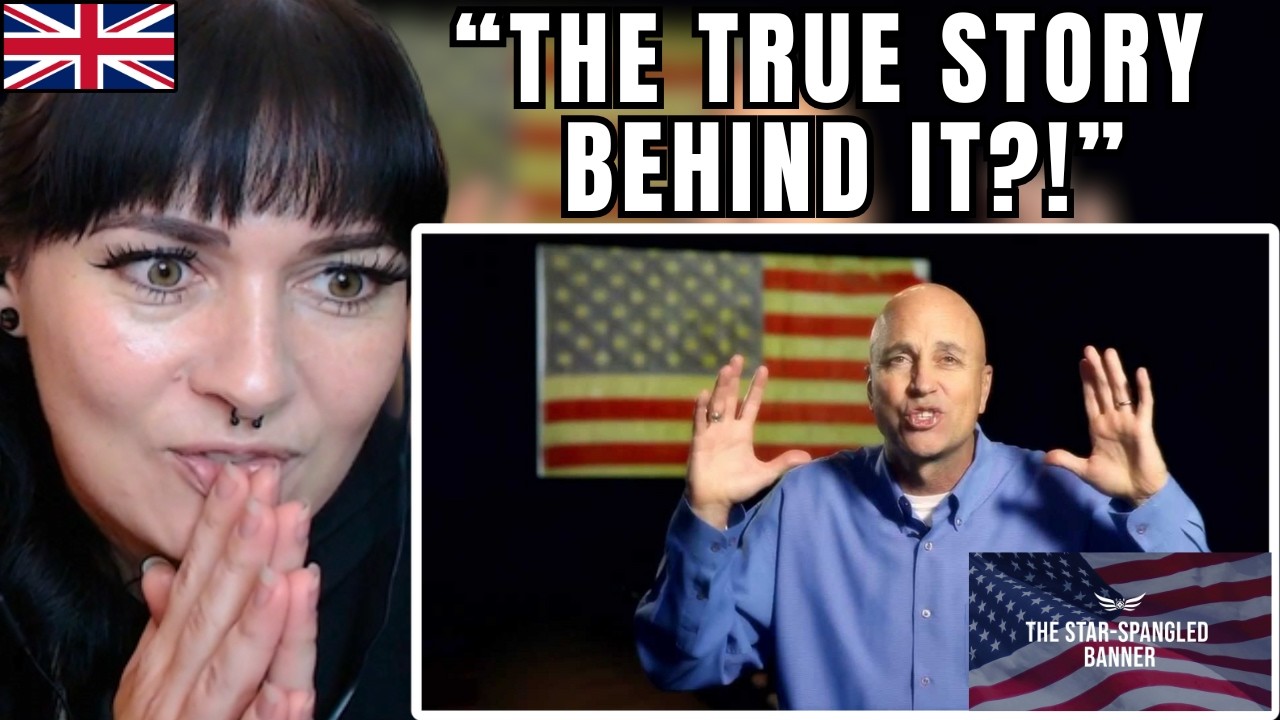 British Girl Reacts to the TRUE Story Behind the Star-Spangled Banner