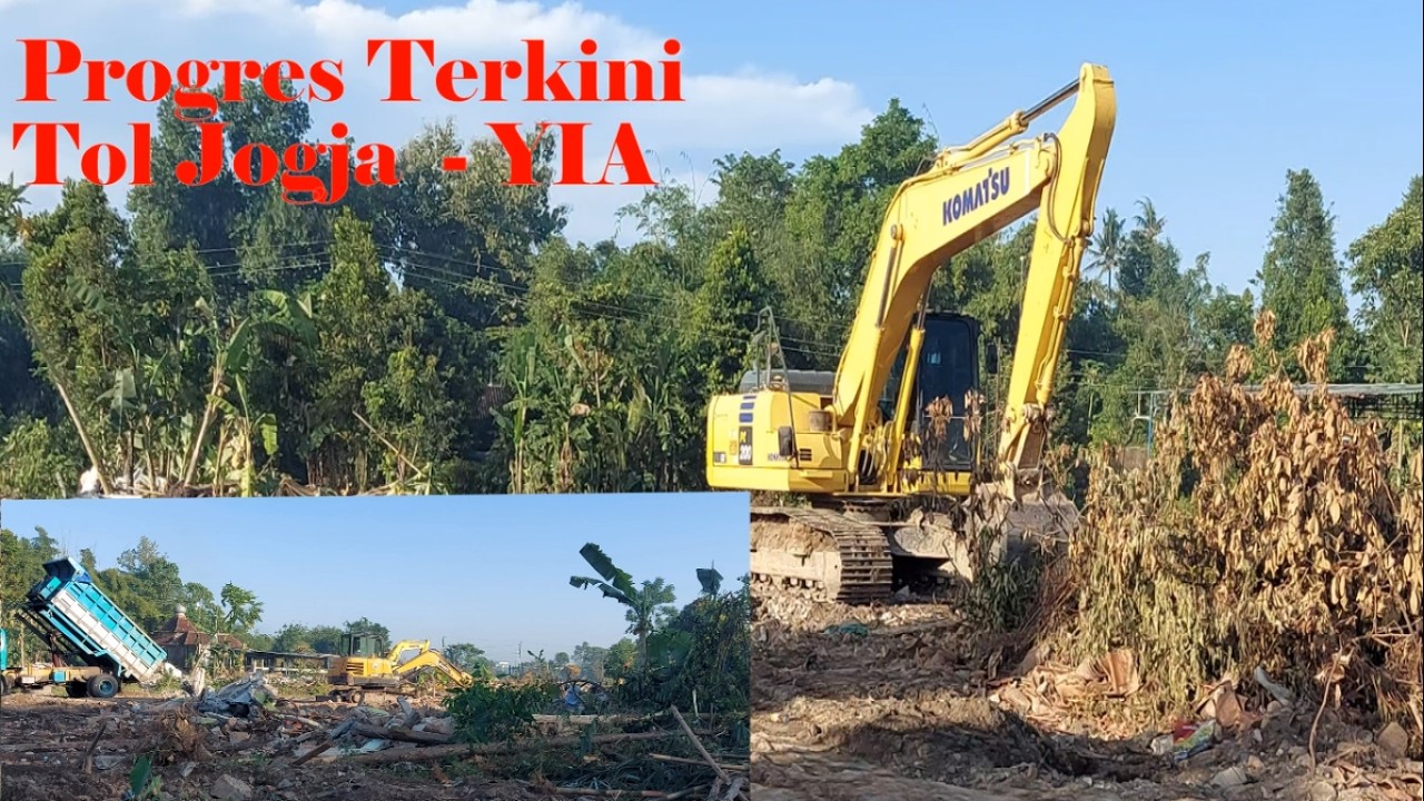 🔴 PROGRES TERKINI‼️ TOL JOGJA - YIA KULON PROGO. MAKIN KE SELATAN & MULAI DIURUG