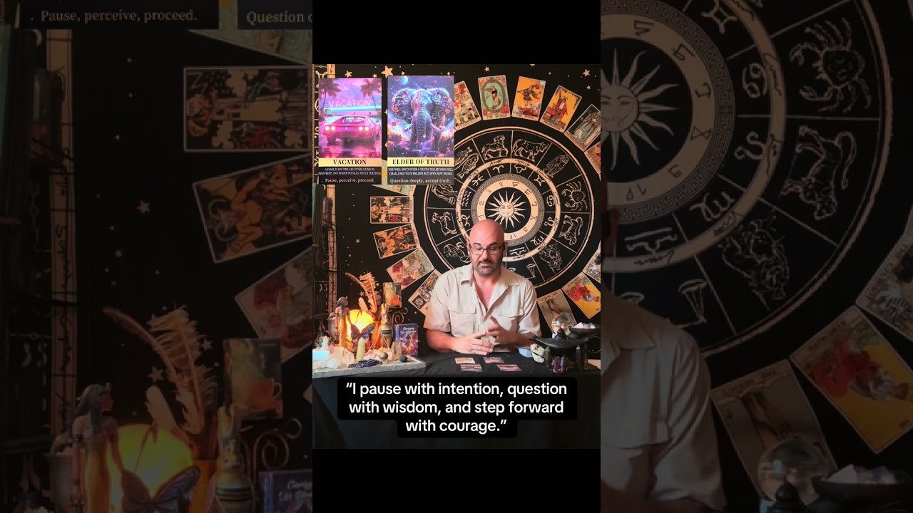 A Collective and Timeless reading with the Message to Pause, Question, and Courageously Step Forward