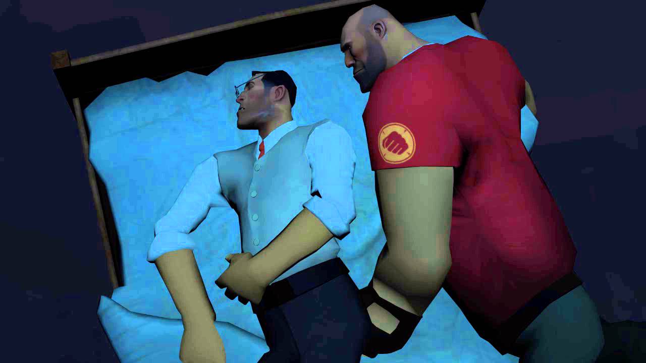 [SFM slideshow] Heavy x Medic -  Real Love