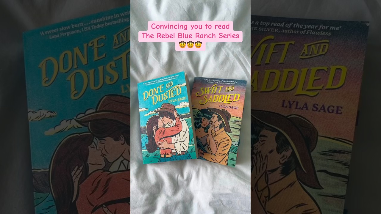 Love this series🫶🏻🤠 #rebelblueranch #doneanddusted #swiftandsaddled #lylasage #cowboyromance