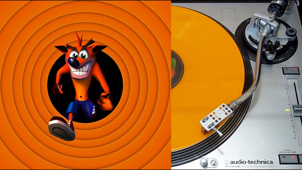 Crash Bandicoot - OST vinyl LP face B (Bootleg)