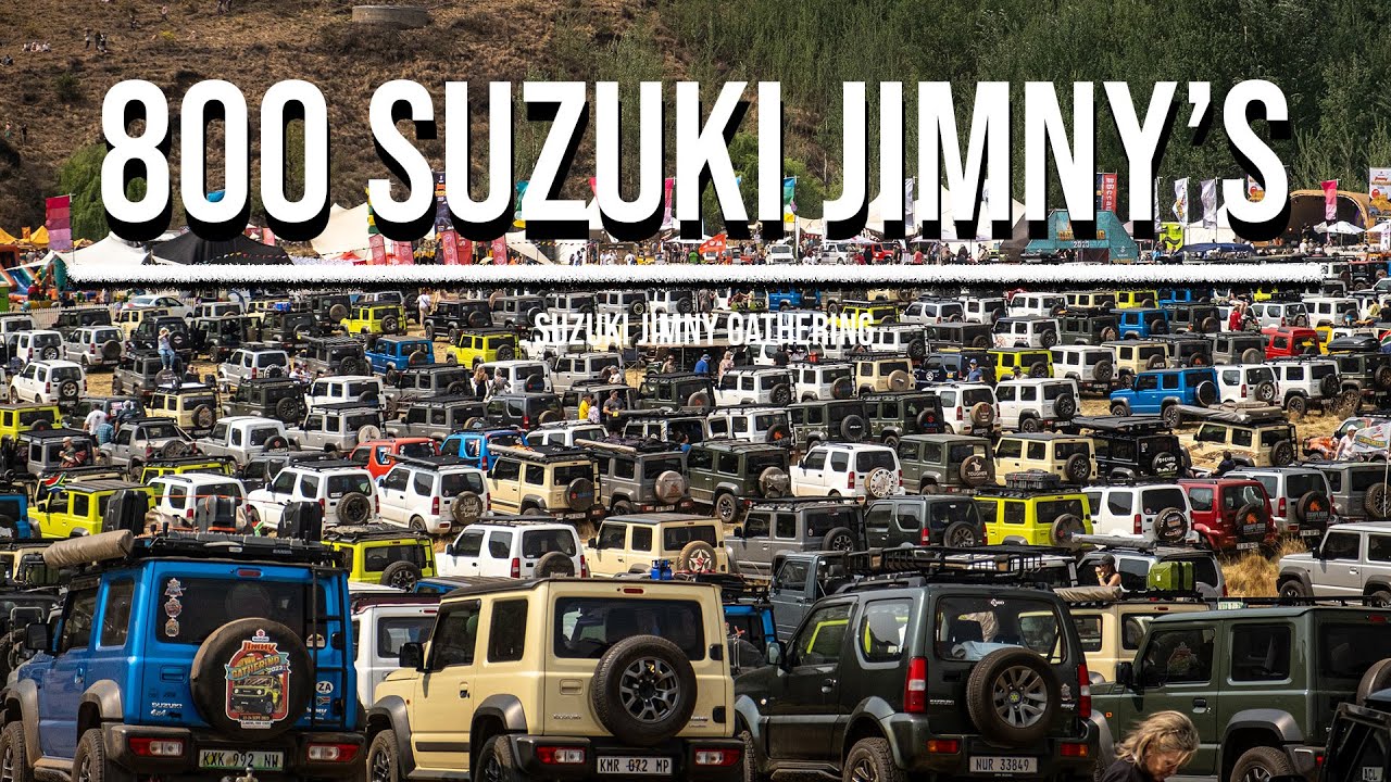 Обзор 5-дверного Suzuki Jimny + сбор Suzuki Jimny 2023 года
