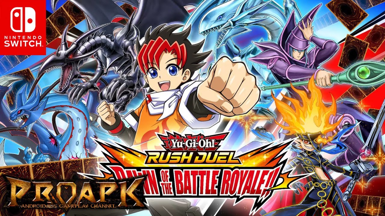 Yu-Gi-Oh! RUSH DUEL: Dawn of the Battle Royale Gameplay Nintendo Switch